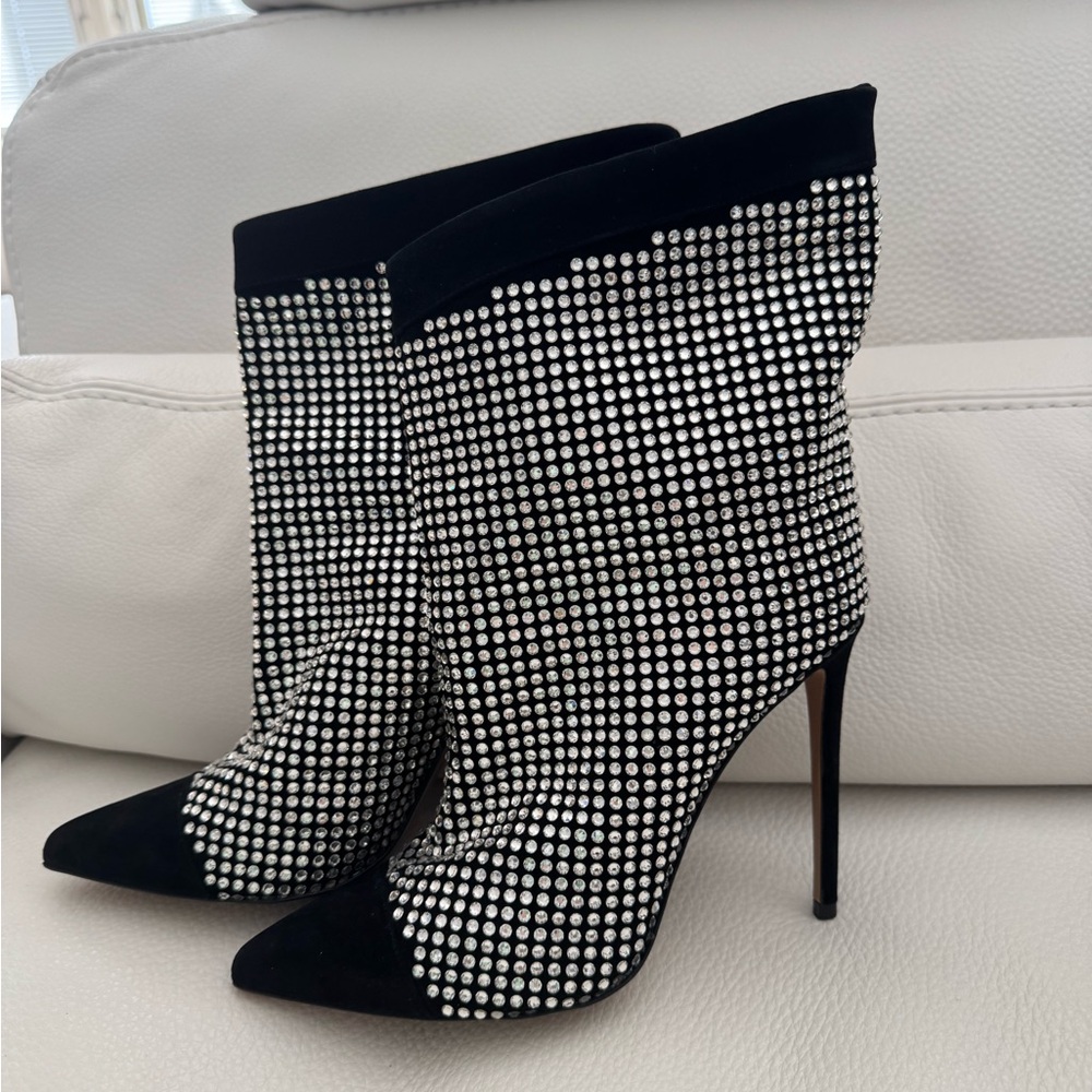 New $3000 Alexandre  Vauthier Sparking  Boots 39.5